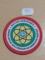 MH GÖRGEI ARTÚR VEGYVÉDELMI INFORMÁCIÓS KÖZPONT KARJELZÉS KÖZNAPI 757.