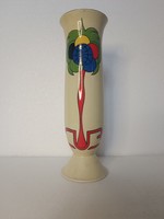 Retro midcentury modern vintage Zsolnay Cuba váza ritka
