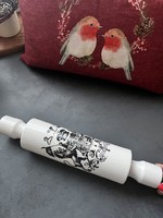 RITKA! Mesés vintage Portmeirion “Le Jour Viendra“ porcelán nyújtófa