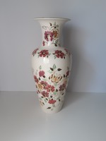 Óriás Zsolnay pillangós váza 34 cm - padló váza
