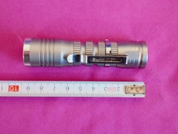 200 Forintos ládám Zseblámpa POLICE 3000W zoom fém elemlámpa - javításra szorul -