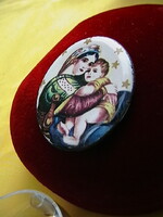 Tűzzománc medalion 1.