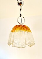 Vintage muránói üveg virág lámpa, LV 017