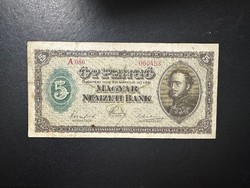 5 pengő 1926.  VF!!  EREDETI TARTÁS!  NAGYON SZÉP!!  RITKA!!