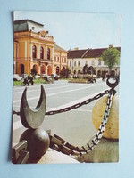 Képeslap (59) - Eger - Dobó István tér 1970-es évek - (Foto: Tulok Ferenc)