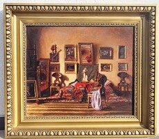 Teplánszky Sándor -Enteriör 1927-