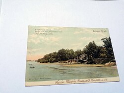 Nagyon ritka, Budapest,  Margitszigeti részlet képeslap 1905.  (1B)