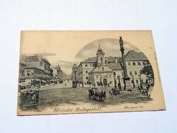 Nagyon ritka, Budapest,  Kerepesi út képeslap 1901.  (1F)