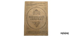 1922      /  Harmónia RT. Műsora  /  Eredeti ÚJSÁG Ssz.:  35541