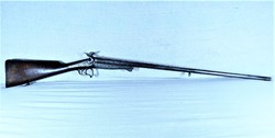 GYÖNYÖRŰ, ANTIK, DUPLACSÖVŰ LEFAUCHEUX PUSKA, CA. 1860!!!