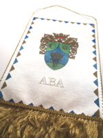 Aba község asztali zászlója