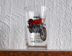 Motoros pohár - BENELLI 900 SEI -gyűjtői pohár