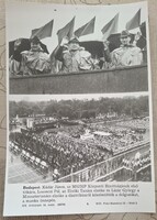 MTI fotó  Kádár János , Losonczy Pál , Lázár György  a munka ünnepén 1980