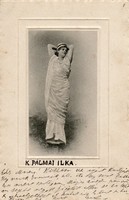 Képeslap: Színészek, Pálmay Ilka. 1901.