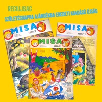 1987 január  /  MISA Óvodások és kisiskolások képes havi lapja  /  Szülilap Ssz.:  35601