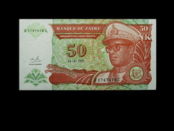 UNC - 50 MAKUTA - 1993-BÓL - ZAIRE