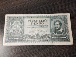 Tízmillió pengő 1945 VF