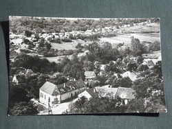 Képeslap,Andocs falu látkép részlet, 1957-