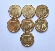 75 éves a Forint, 5 Forint 2021. "T" betűk. 7 db.