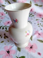 2500/30 Drasche porcelán váza szórt virágokkal díszítve