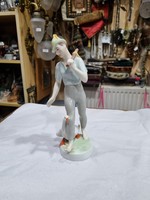 Hollóházi porcelán figura