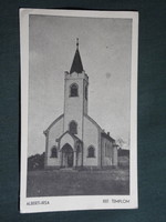 Képeslap,Alberti-Irsa,Albertirsa,Református templom, látkép,1930-