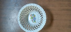 Herendi porcelán fonott szélű tálka