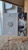 2023 Star Wars - Luke Skywalker és Leia hercegnő 50p 50 penny BU - Royal Mint, Egyesült Királyság
