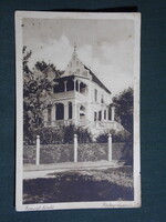 Képeslap,Fonyód fürdő,Törley villa nyaraló látkép,Monostory kiadás Bp.,1927-