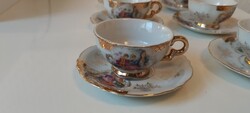 Giftcraft Canada Noritake aranyozott kávésszett (6db)