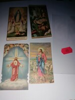 4 darab gyűjtői régi  imalap 11.