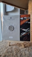 2024 Star Wars - X-szárnyú vadászgép 50p 50 penny BU - Royal Mint, Egyesült Királyság
