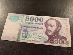 ***  Ritka 2005 BC 5000 forintos UNC állapotban ***