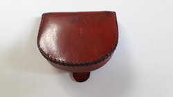 Small Leather Horseshoe Coin Purse
