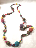 EGYEDI NYAKLÁNC ,KÜLÖNLEGES ,MURÁNO,TŰZZOMÁNC,ÜVEG,STB...