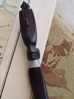 Fa , levélbontó kés -  " afrikai módra