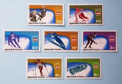 (K) 1975. Téli Olimpia V. sor** - Innsbruck - (Kat.: 300.-)