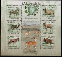 Mozambik - Antilopok kisív (2011)
