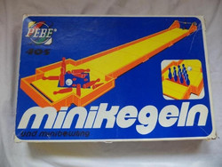 [CAB] PEBE Minikegeln retro ügyességi játék (544)