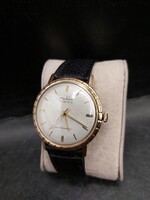Ruhla férfi karóra az 50-es évek végéről, gyűjtőknek kiváló.aranyozott.30mm.3151b