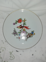 Hollóházi paradicsommadaras falitál  A1