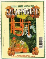 Boros címke: Zalagyöngye, Kiskunmajsa.