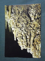 Képeslap,Aggtelek Jósvafő,nemzeti park,Bódvarákó Rákóczi barlang látkép,részlet,1990-