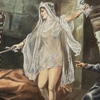 Z. Bisko jelzéssel, 1910 körül: Szent Péter megkapja az Egyház kulcsait F00287