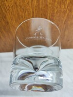 Johnnie Walker Whisky pohár - felirat+figura