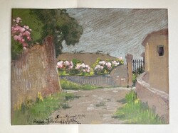 Rainerné-Istvánffy Gabriella- San Remó 1939 c. képe