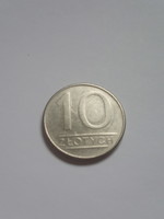 Nagyon szép 10  Zloty Lengyelország  1988 !!