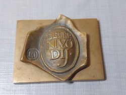 ! Lapis András - DÉLÉP NÍVÓDÍJ emlékplakett - 801