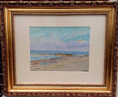 Góth Móric: Hollandiai tengerpart. Domburg   (1920)