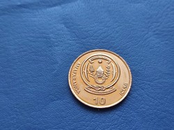 RUANDA /RWANDA 10 FRANK / AMAFARANGA ICUMI 2003 BANÁN! UNC!